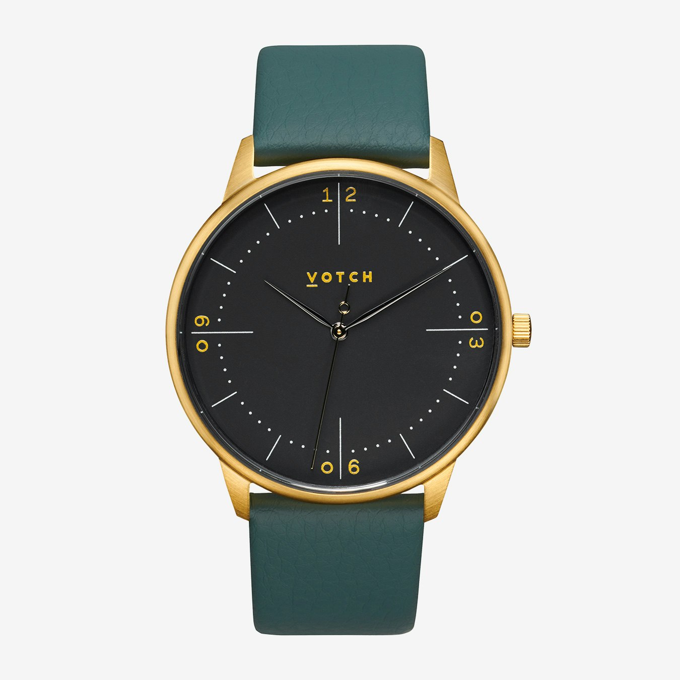 Aalto Watch - Gold / Juniper / Black by Votch