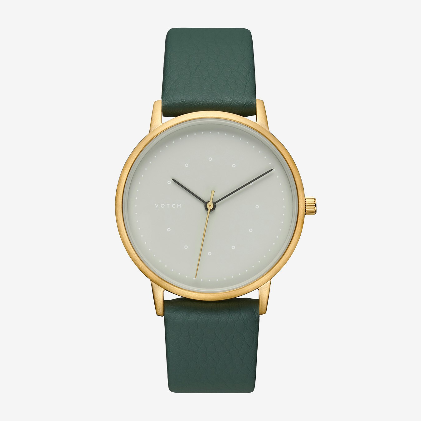 Lyka Watch - Gold / Forest / Grey by Votch