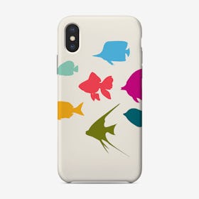 Happy Fish Family Phone Case