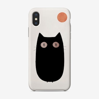 Curious Cat Phone Case