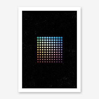 Dotted Square Art Print