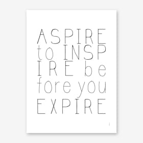 Aspire Art Print