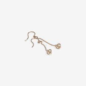 Earring KISSKISS in Gold 375