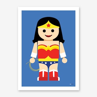 Toy Wonder Woman Art Print