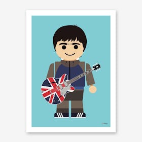 Toy Noel Gallagher Art Print