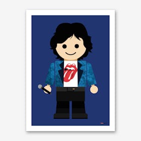 Toy Mick Jagger  Art Print