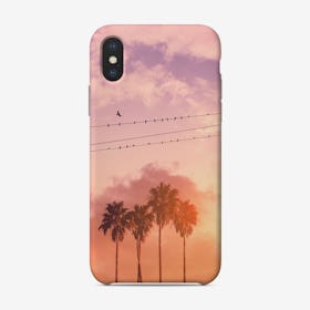 Birds On A Wire Phone Case