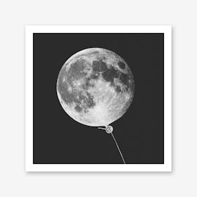 Moonballoon Art Print