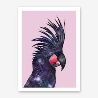 Galaxy Bird Art Print