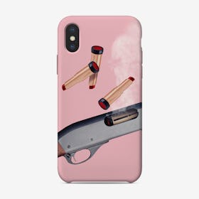 Lipstick Gun iPhone Case