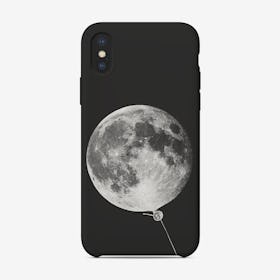 Moon Balloon Space iPhone Case