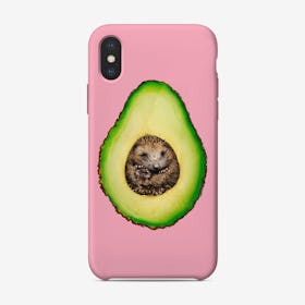 Hedgehocado iPhone Case