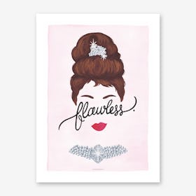 Audrey Poster Minimaliste pour Salon