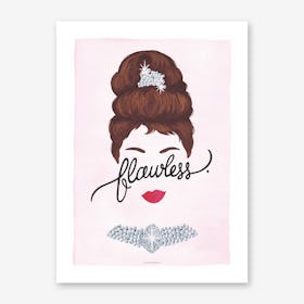 Flawless Audrey Art Print