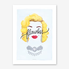 Flawless Marilyn Art Print