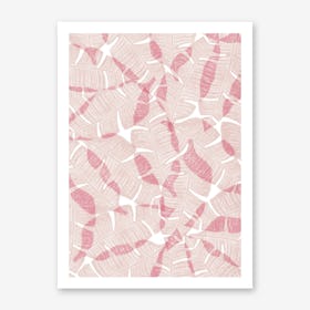Palma Pink Blush Art Print