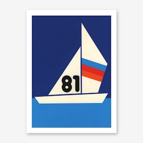 Sailing Regatta 81 Art Print