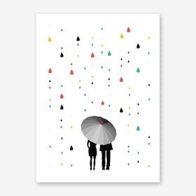 Rain I Art Print