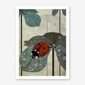 Illu Ladybug Art Print