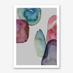 Aqua 1 Art Print