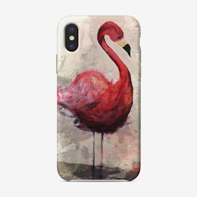 Flamingo I iPhone Case