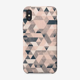 Triangle Mono iPhone Case