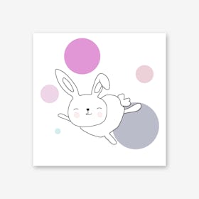 Space Rabbits Astra Art Print