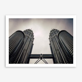 Petronas Twin Towers 2 Art Print