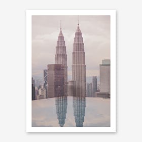 Petronas Twin Towers 5 Art Print
