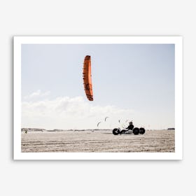 Beach Kite_3 Art Print