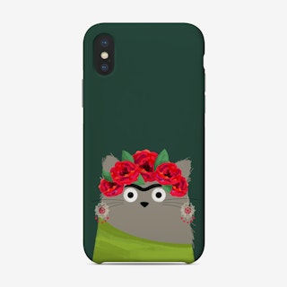 Cat Frida Phone Case