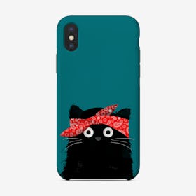 Cat Tupac Phone Case