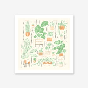 We Love Plants Art Print