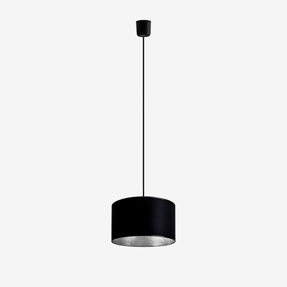 Black Silver Pendant Light
