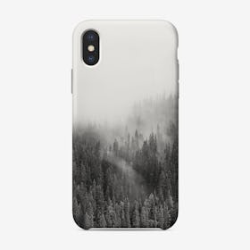 Misty Trees iPhone Case