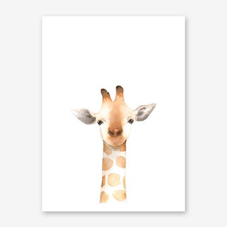 Nursery Giraffe Art Print