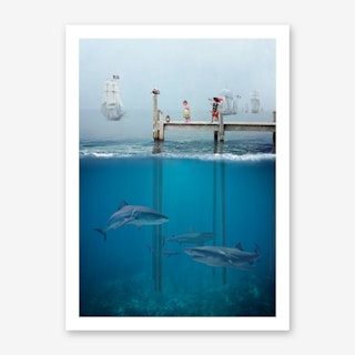 Pirates at Play Art Print