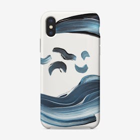 Blue Sand Marble Phone Case iPhone Case