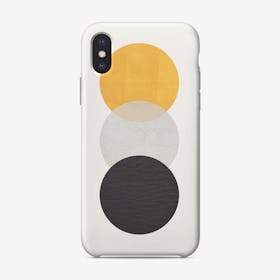 Abstract Gold and Black Phone Case iPhone Case