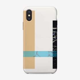Washed Out Pink and Mint Phone Case iPhone Case