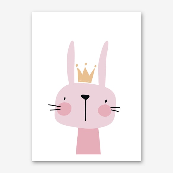 Bunny Nursery Print Art Free Shipping Fy Bunny Nursery Print Art By Pixy Paper