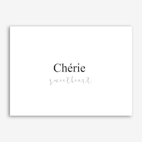 Cherie Art Print