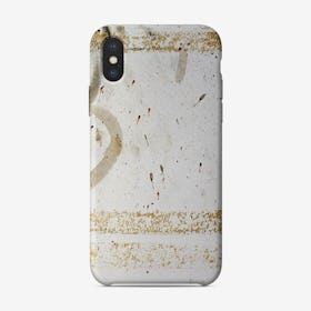 Pink and Gold Painted Phone Case iPhone Case