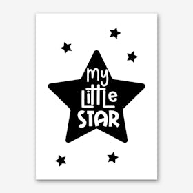 My Little Star Art Print