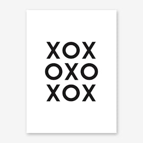XOX Art Print