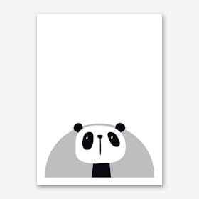 Panda Nursery Art Print