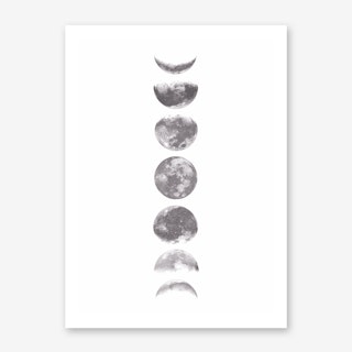 Moonphases Art Print