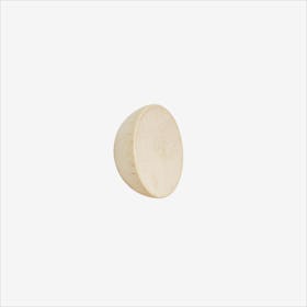 Round Beech Wood Wall Hook