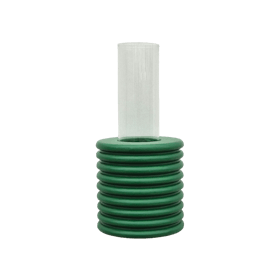 Ribble Wall Vase - Green