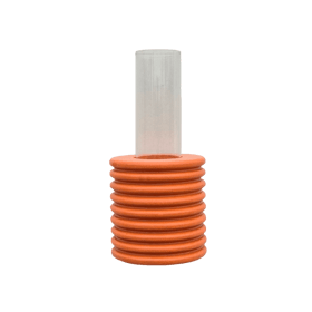 Ribble Wall Vase - Orange